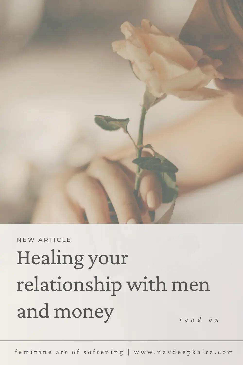 Healing your relationship with men and money